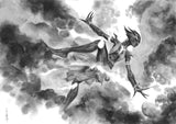 Michal Ivan Original Art Magic: The Gathering Ashling, Flame Dancer Card Art
