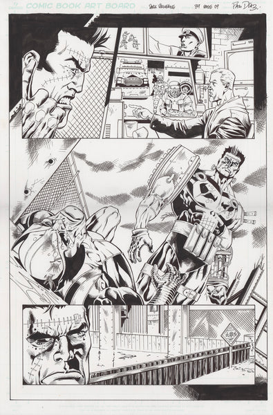 Paco Diaz Original Art Dark Wolverine #89 Page 9