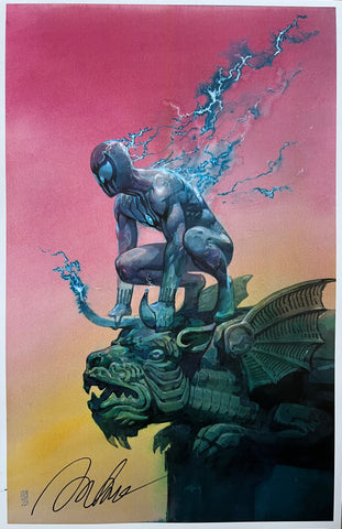 SIGNED Chasm Spider-Ma Print by Alex Maleev