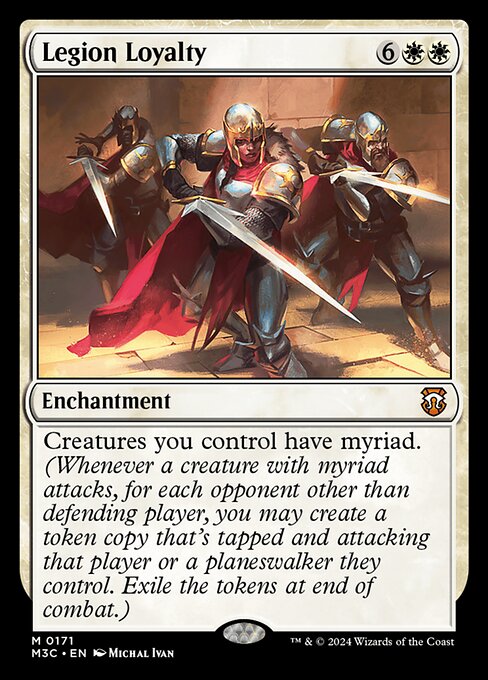 Michal Ivan Original Art Magic: The Gathering Legion Loyalty Card Art –  Kirby's Comic Art