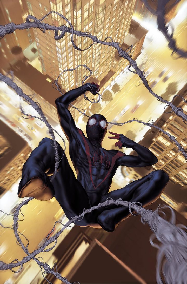 Mattia De Iulis Original Art Miles Morales: Spider-Man #1 Panini Cover