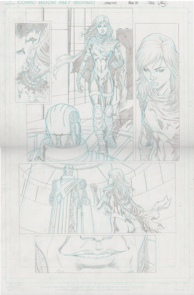 Paco Diaz Original Art Uncanny X-Men #10 Page 20