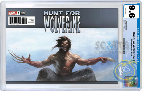 CGC 9.6 Gabriele Dell'Otto Hunt for Wolverine #1 Exclusive Trade Dress Cover