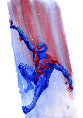 Spider-Man 2099 Spider-Verse Giclée Print by Francesco Mobili