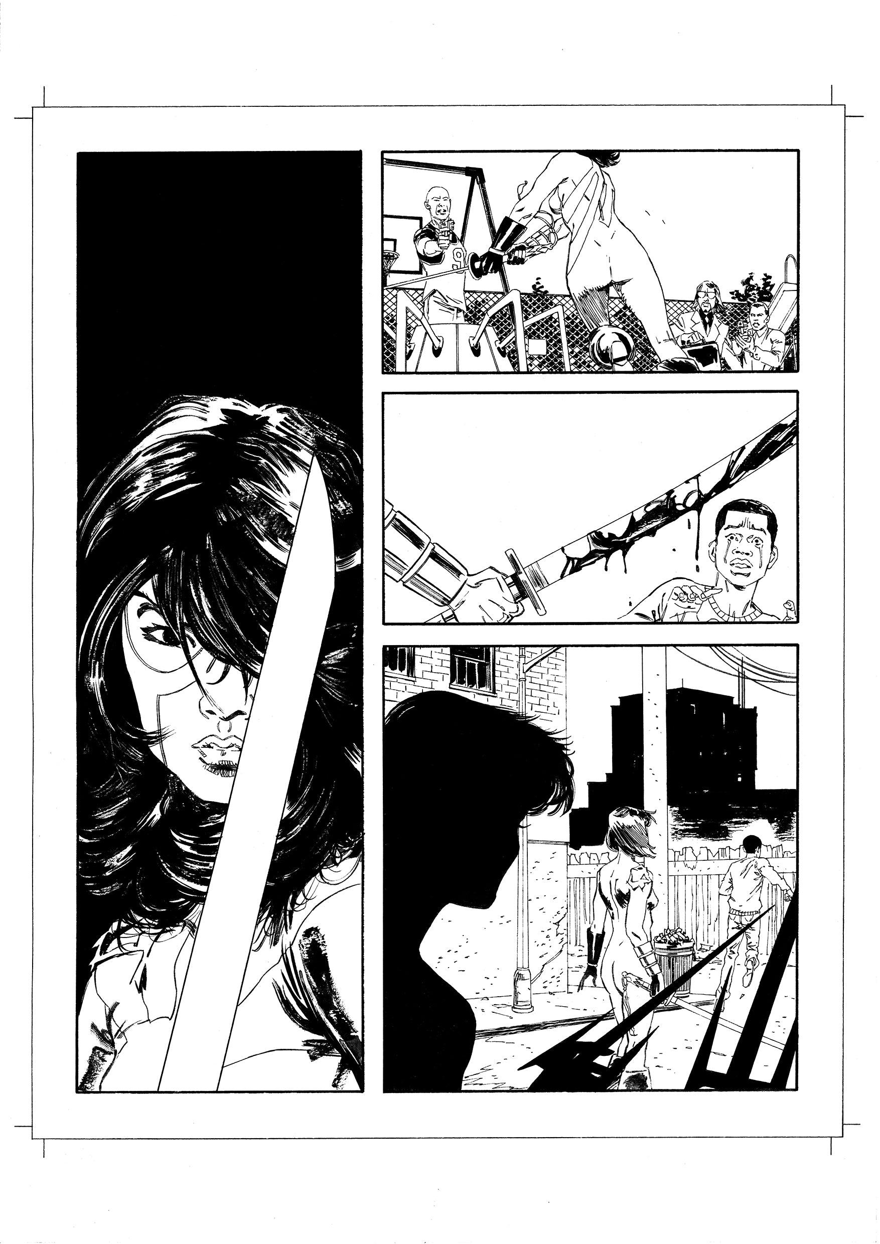 Andrea Cucchi Original Art Other History of DC #3 Page 35