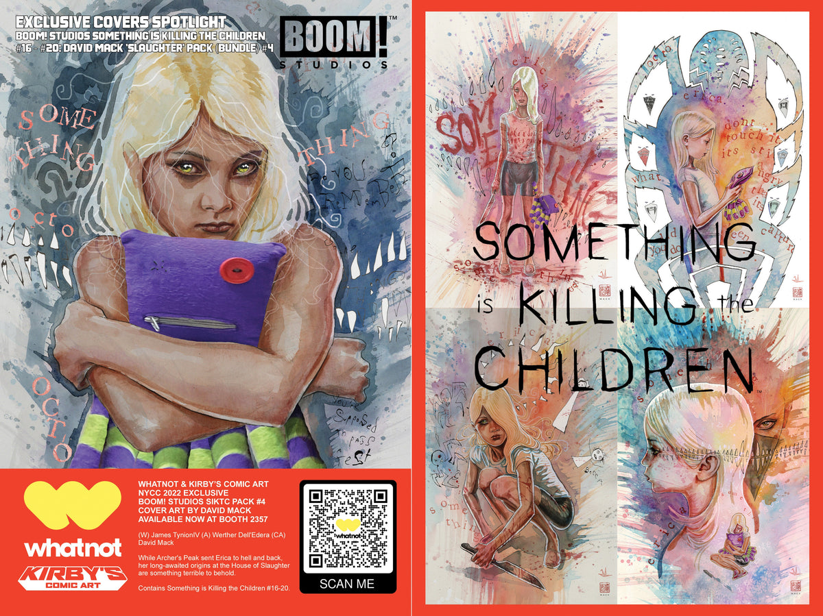 SOMETHING IS KILLING THE on sale CHILDREN - David Mack Slaughter Pack SETS #1 & 2 (1-10)