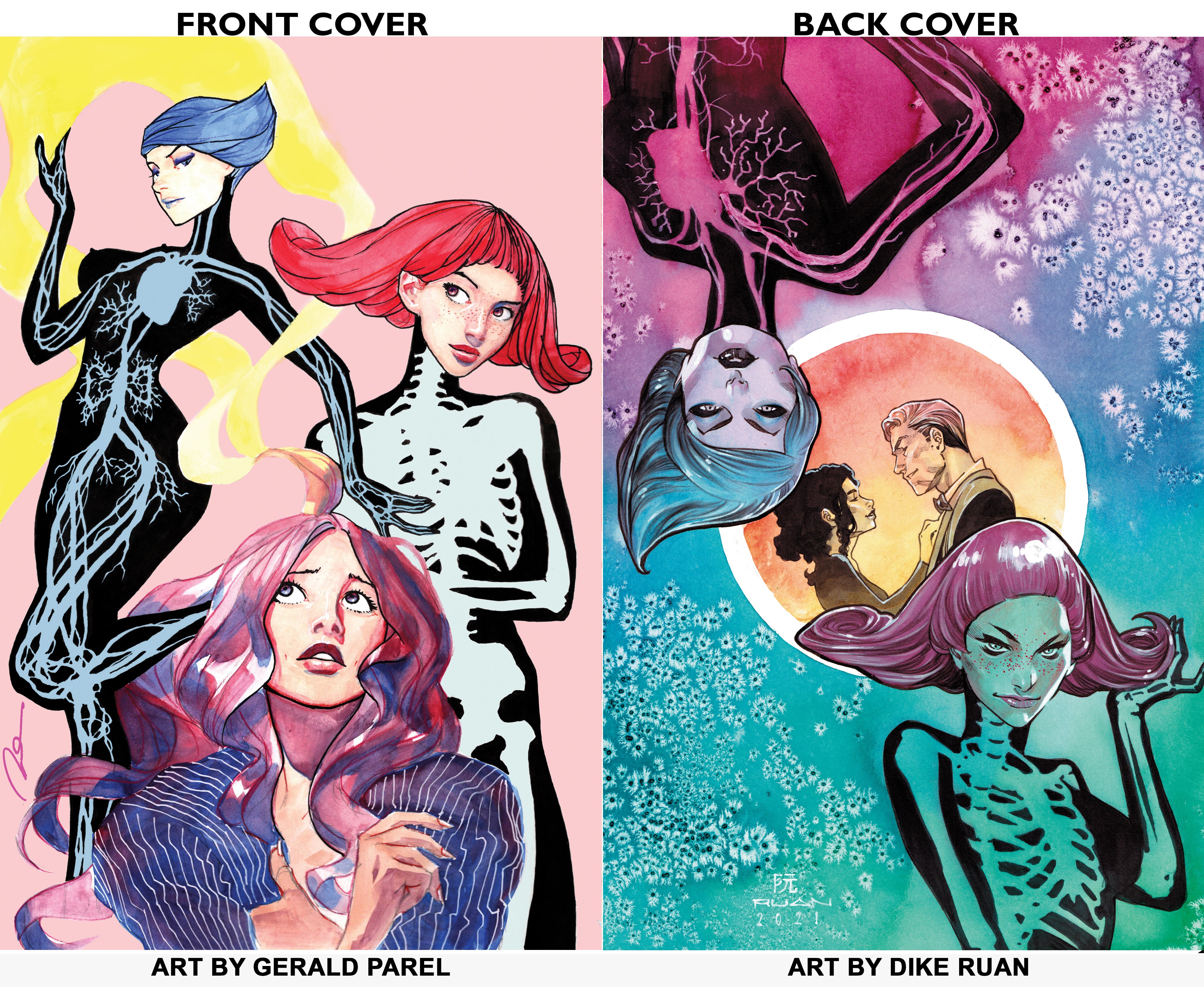 LIMITED KARMEN #5 of 5 KCA Exclusive Double Sided Virgin Covers Full Set of 5