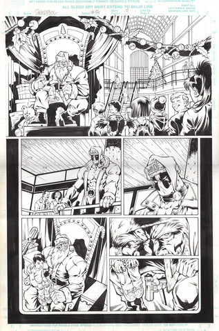 Paco Diaz Original Art Deadpool #34 Page 13