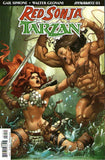 Sergio Davila Original Art Red Sonja Tarzan #3 Cover