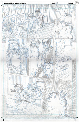 Paco Diaz Original Art Wolverine #18 Page 3