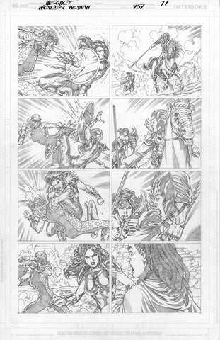 Jesus Merino Original Art Wonder Woman #757 Page 11