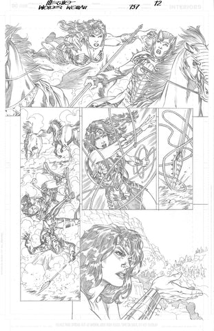 Jesus Merino Original Art Wonder Woman #757 Page 12