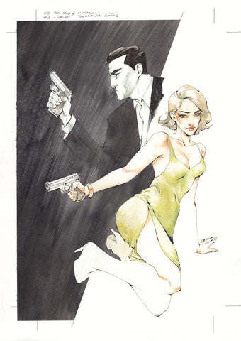 Chuma Hill Original Art 007: For King And Country #3 Cover