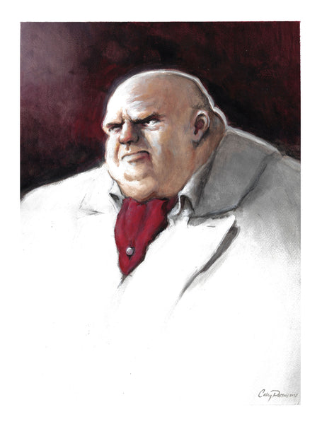 Casey Parsons Original Art Kingpin Illustration