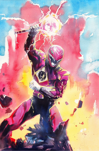 Ito Original Art Power Rangers Prime #15 Cover