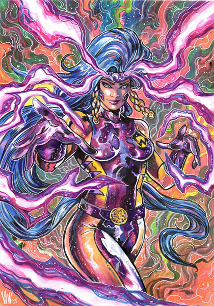 Vincenzo Riccardi Original Art Voodoo Wildstorm Illustration