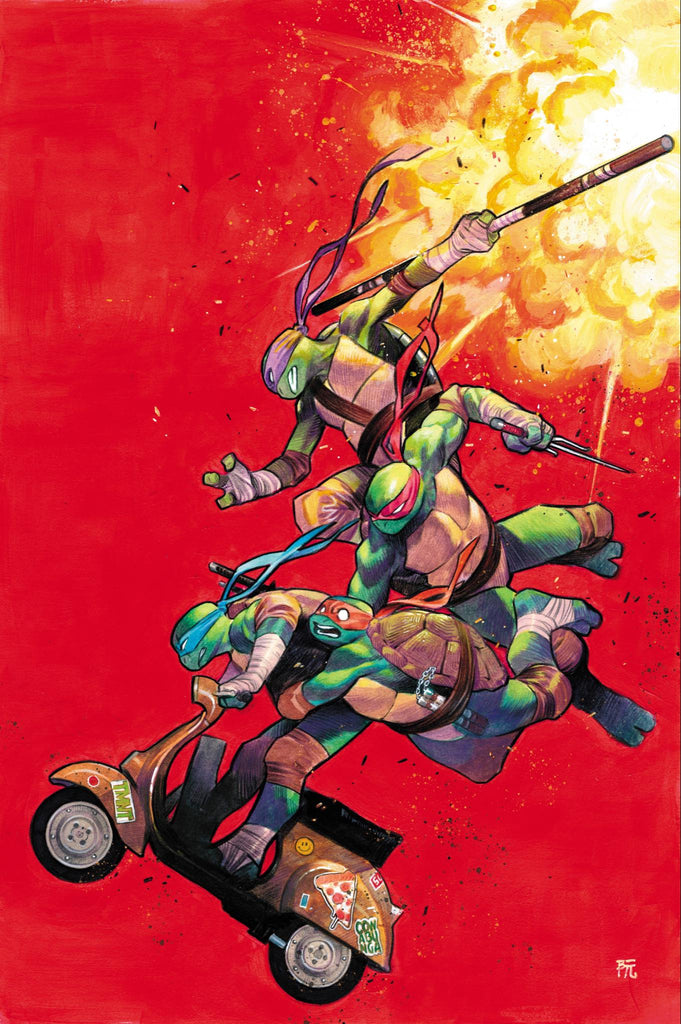 Dike Ruan TMNT Teenage Mutant Ninja Turtles 12x18  Limited Edition Giclee Comic Art