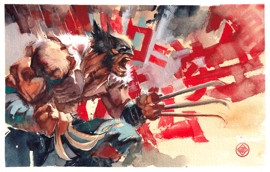 Ito Wolverine 12x19” Limited Edition Gicleee