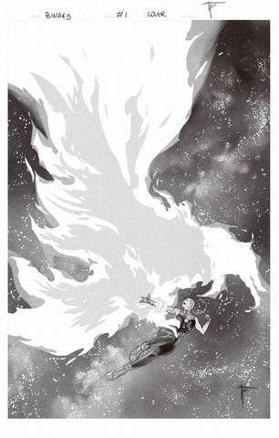 Francesco Mobili Original Art Binary #1 Cover