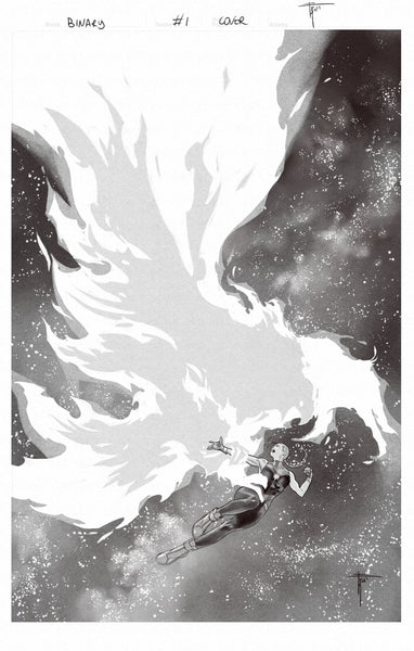 Francesco Mobili Original Art Binary #1 Cover