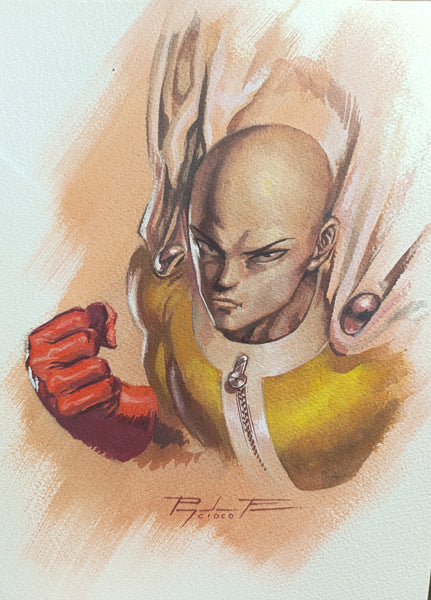 Pasquale Ferrara Original Art One Punch Man Illustration