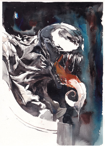 Ito Original Art Venom Illustration
