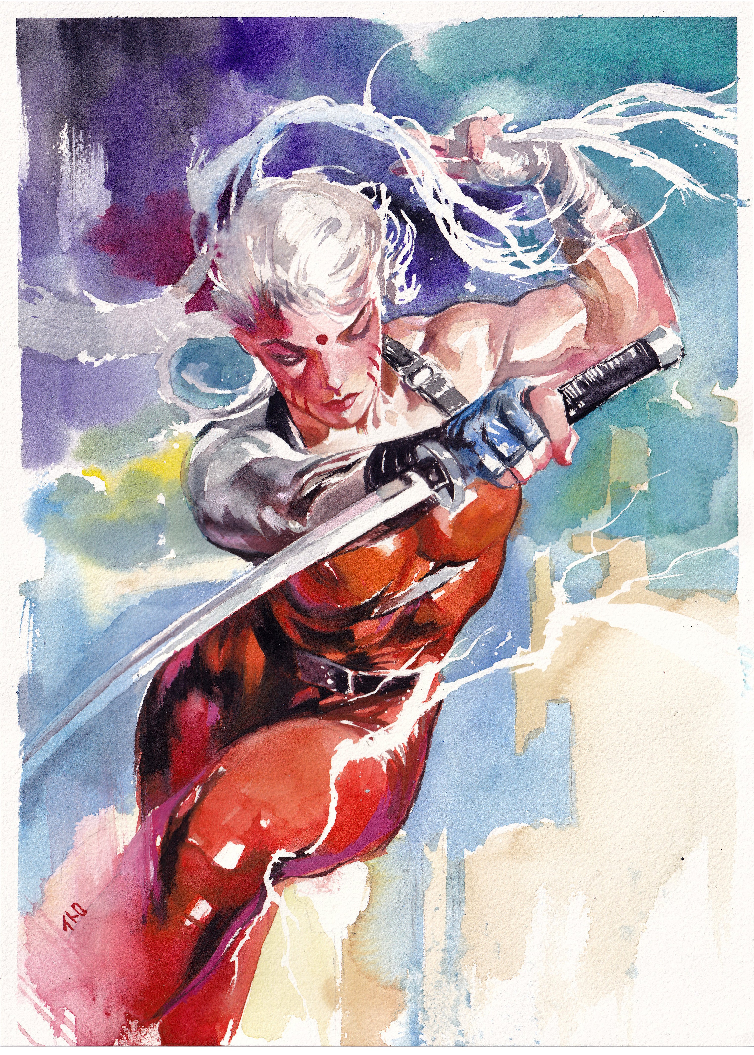 Ito Original Art Zealot Illustration