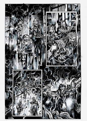 Vincenzo Riccardi Original Art Star Wars: Tales From The Death Star Page 10