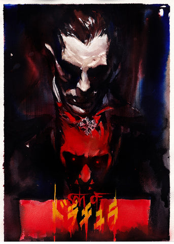 Ito Original Art Universal Monsters: Dracula Cover 1