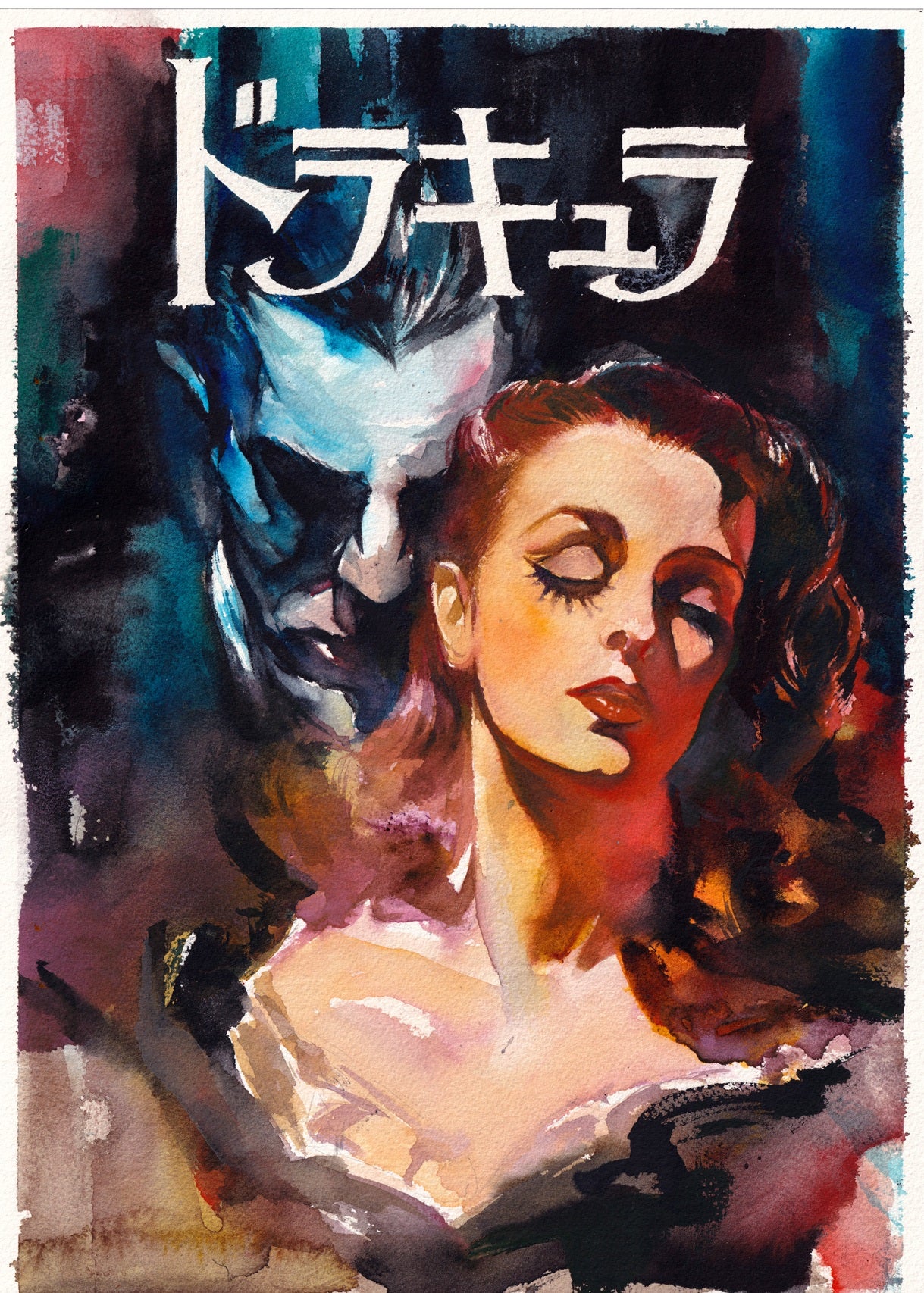 Ito Original Art Universal Monsters: Dracula Cover 2