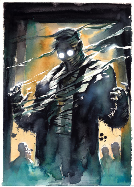 Ito Original Art Universal Monsters: Invisible Man #1 Cover A