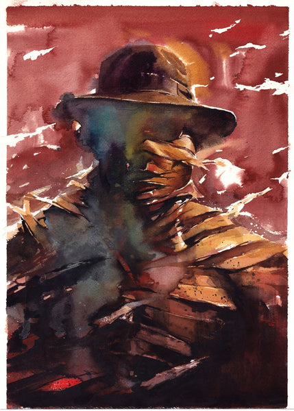 Ito Original Art Universal Monsters: Invisible Man #1 Cover B