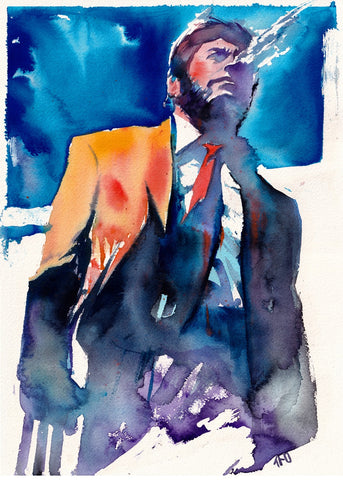 Ito Original Art Wolverine Illustration 2