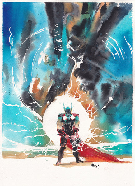 Ito Original Art Thor Illustration