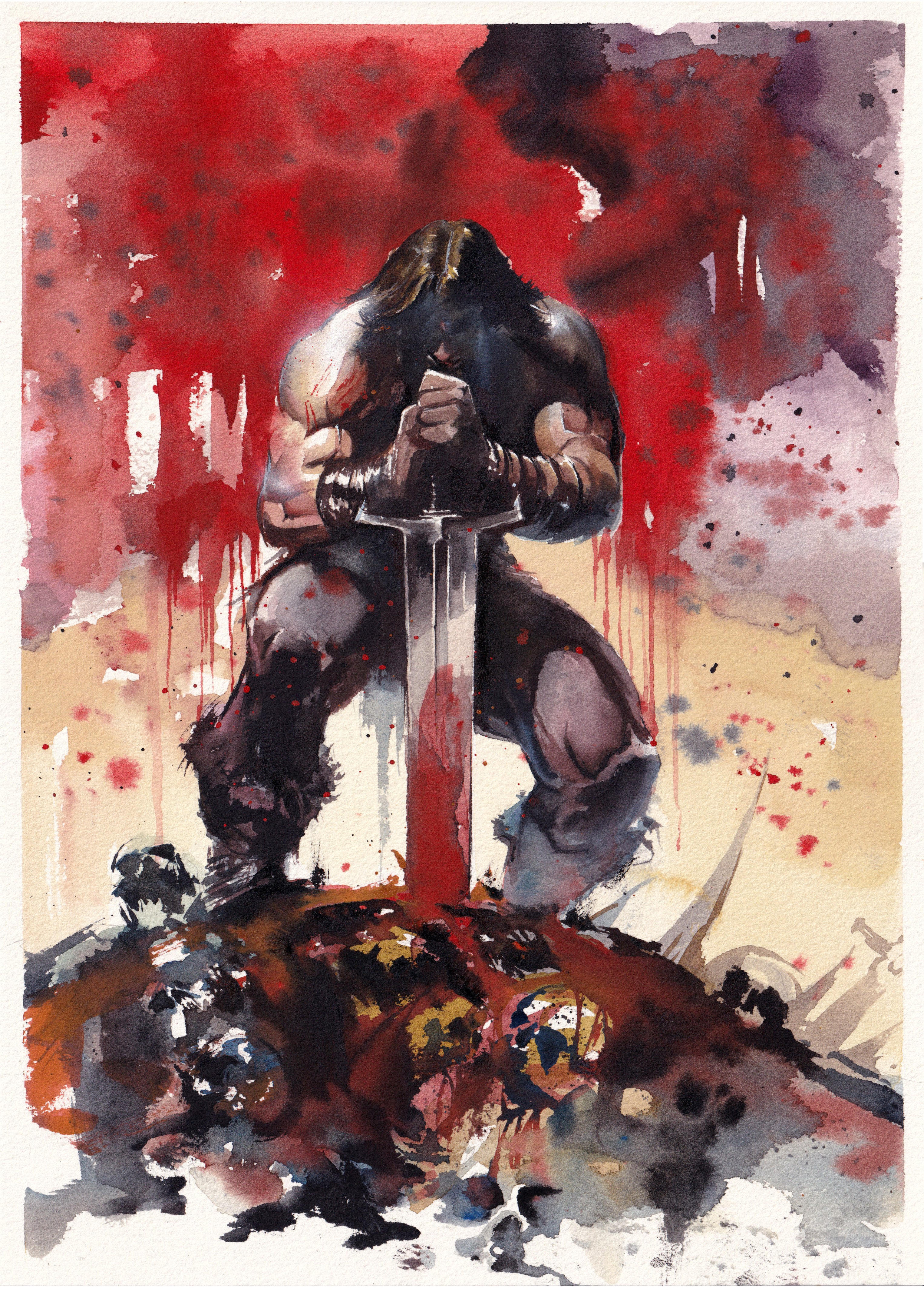 Ito Original Art Conan Illustration
