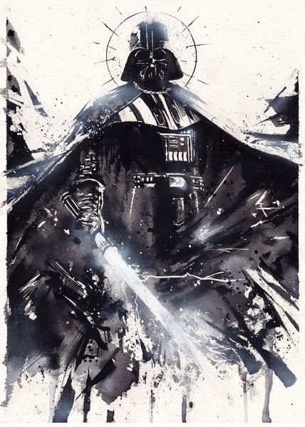 Ito Original Art Darth Vader Illustration