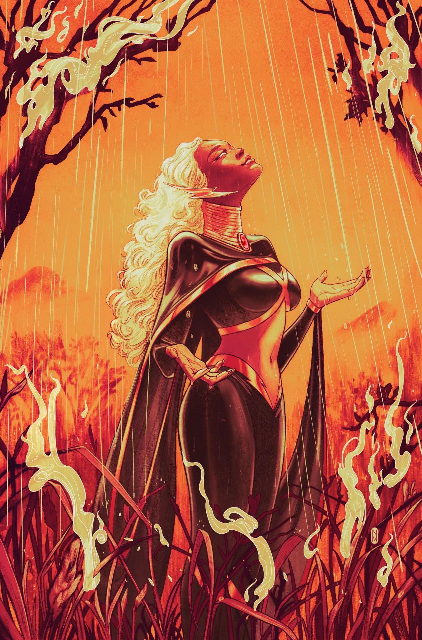 Nimit Malavia Original Art Storm #9 Cover – Kirby's Comic Art