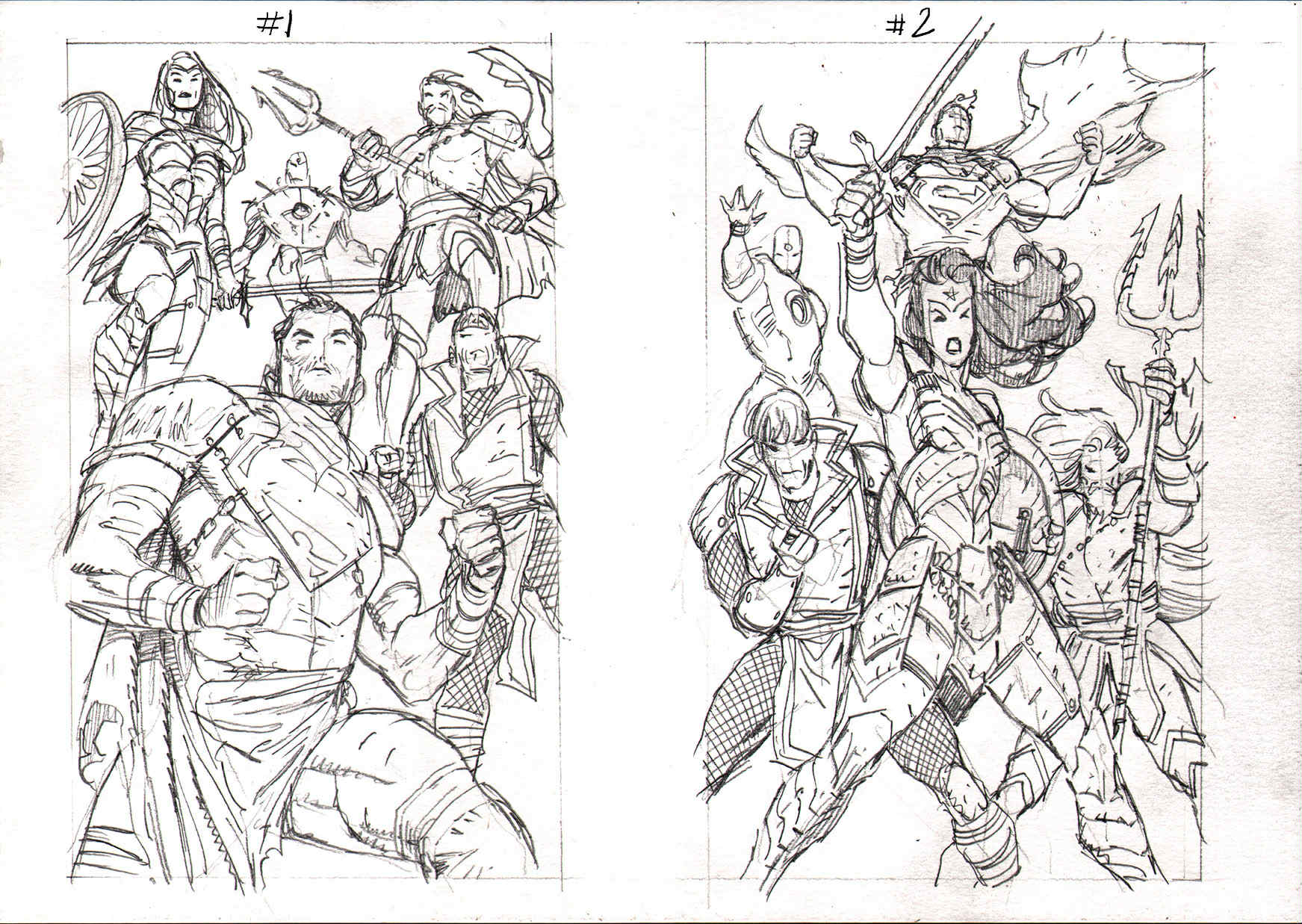 Guillem March Original Art DC K.O. #4 Cover