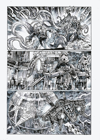 Vincenzo Riccardi Original Art Star Wars: Tales From The Death Star Page 19