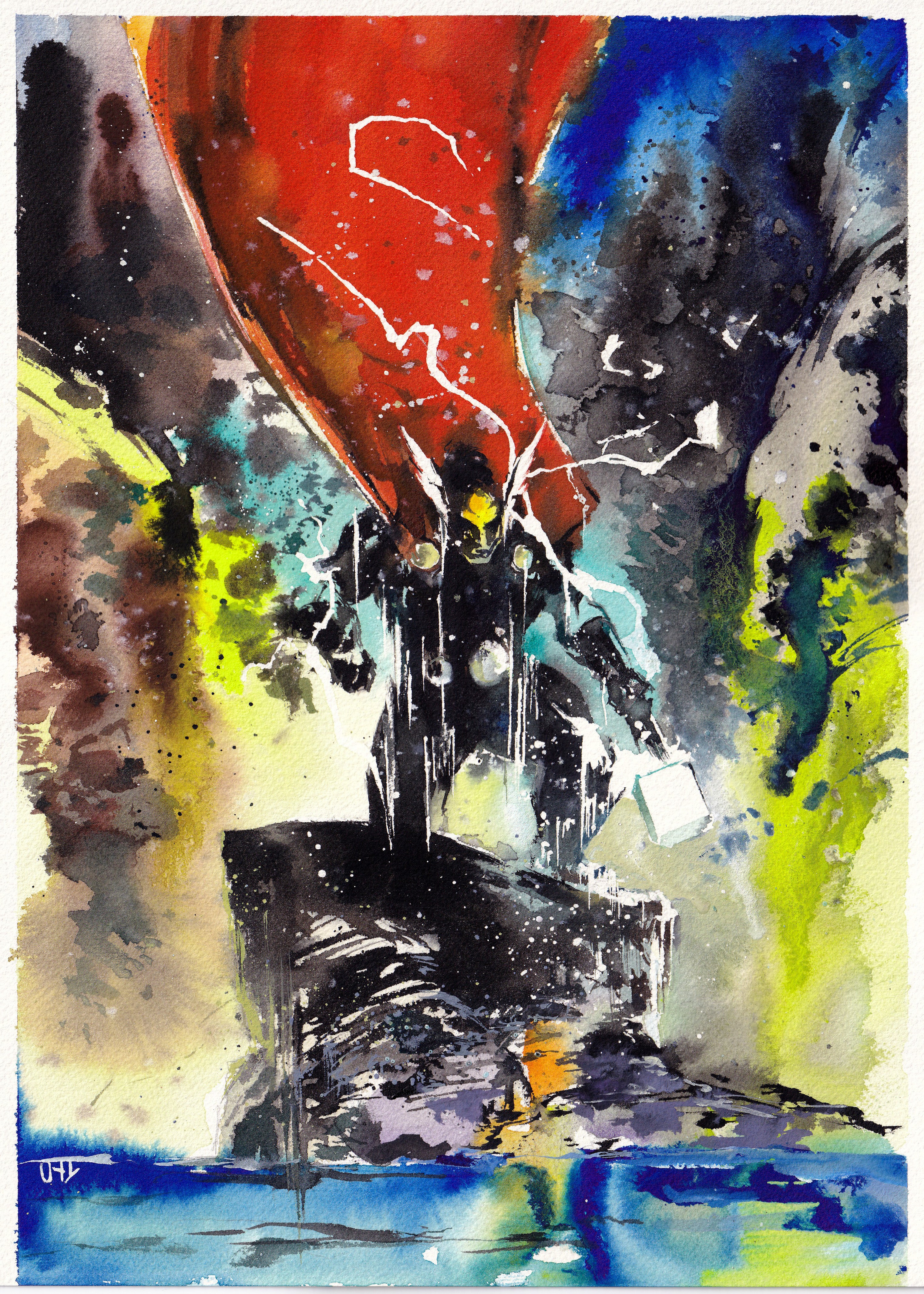 Ito Original Art Thor Illustration