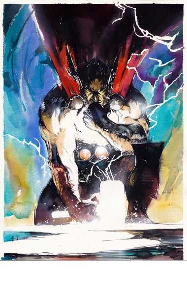 Ito Original Art Thor Illustration