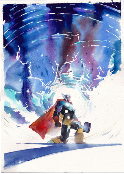 Ito Original Art Thor Illustration