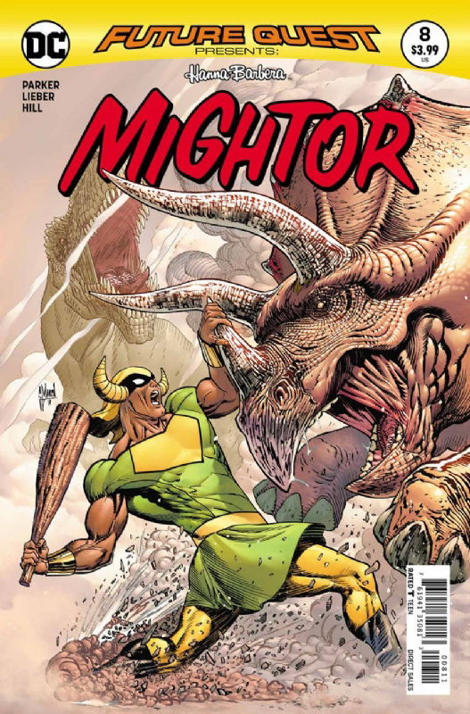 Guillem March Original Art Future Quest: MIGHTOR Cover