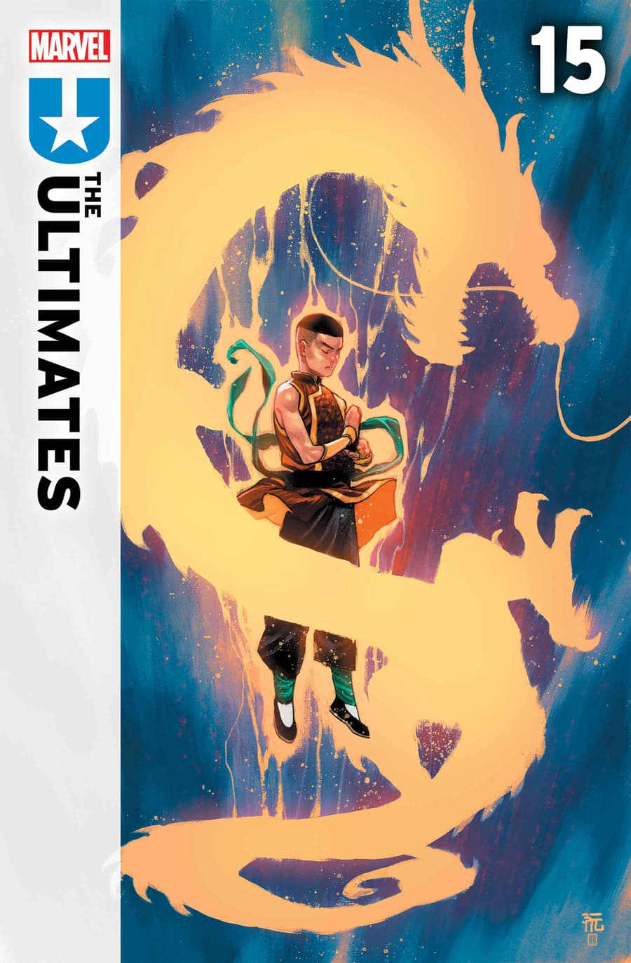 Dike Ruan Original Art The Ultimates #15 Cover