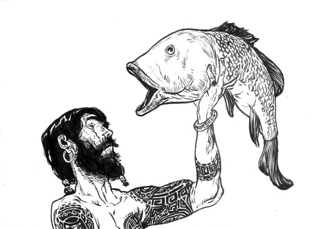SOM Original Art Dinner and 'To be or not to be' Illustration