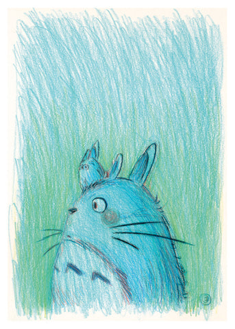 Eduardo Vieira Original Art Studio Ghibli Totoro Illustration