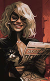 Francesco Tomaselli Original Art Black Cat A3 Illustration