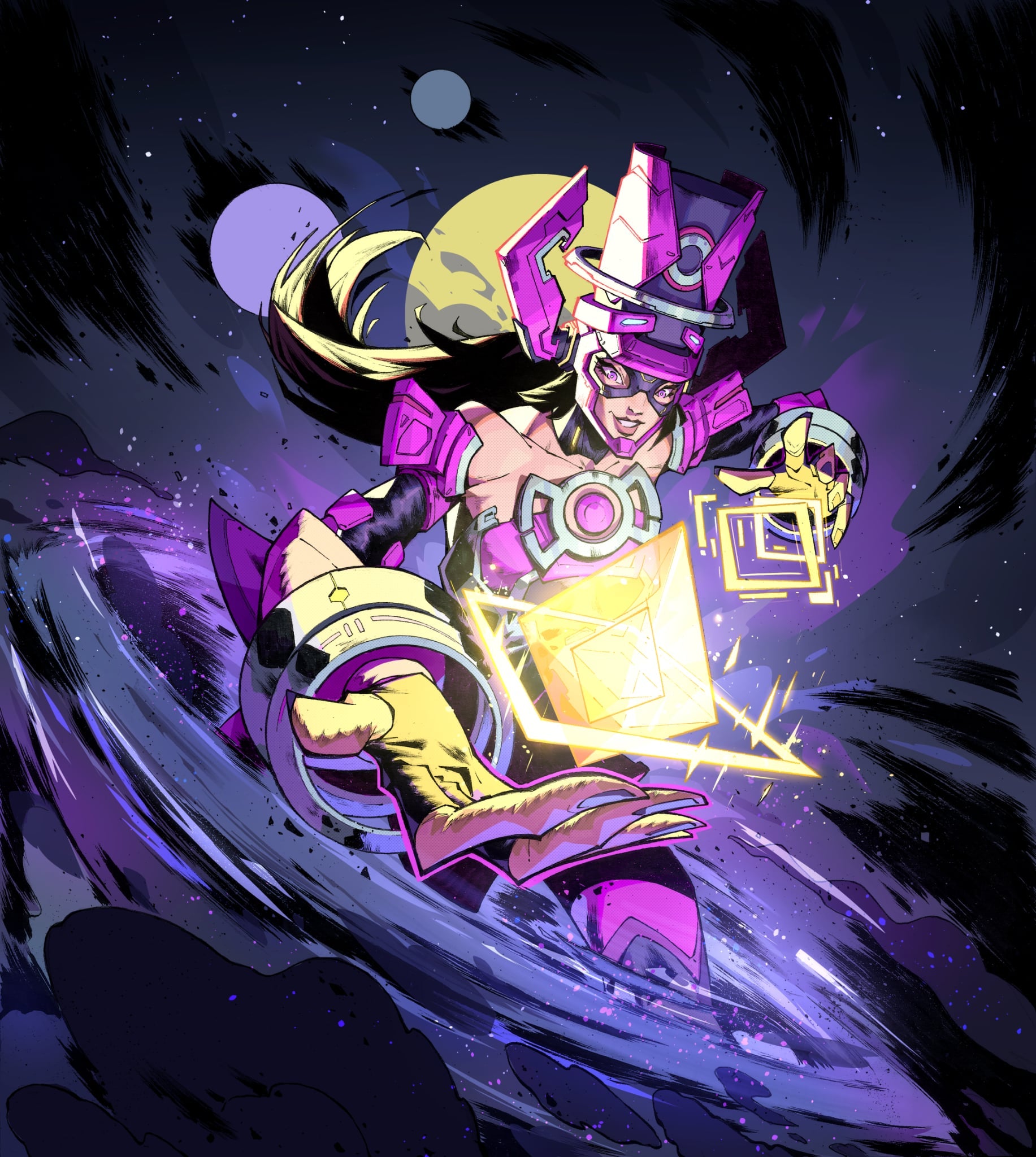 Leo Chiola Original Art Galacta SNAP Art