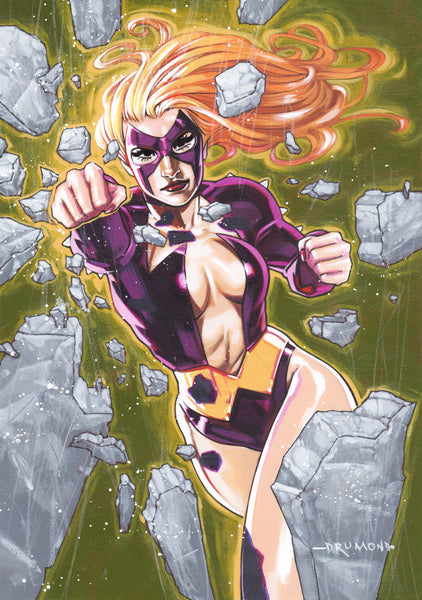 Ricardo Drumond Original Art Titania Marvel SNAP Painted Art