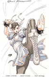 David Nakayama Original Art Street Fighter Masters: Chun Li #1 Cover